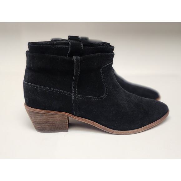Joie Ajax Black Suede Leather Booties Boots Women's Size US 10/41 - Picture 8 of 13